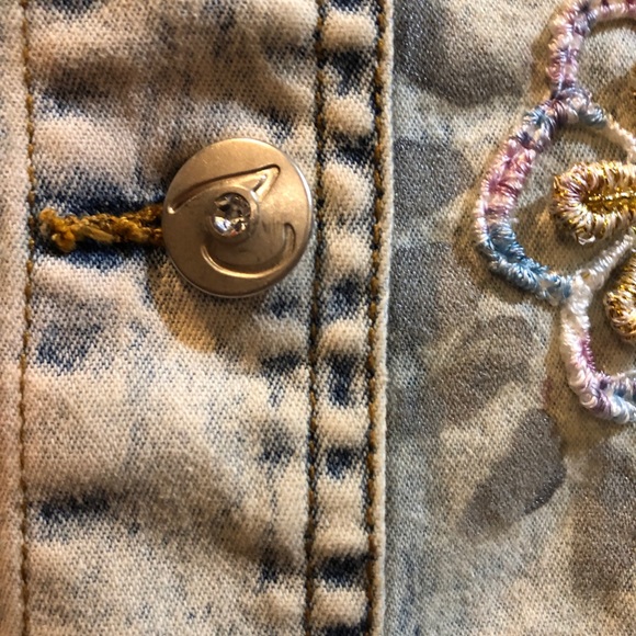 EUC Variations Bleached Denim Jacket - Picture 4 of 16